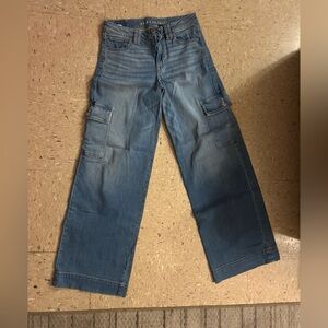 American Eagle Outfitters Women's Relaxed Blue Jeans